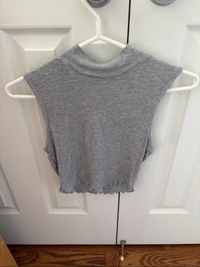 2 for 8$ Ribbed Sleeveless Mock Neck Crop Top